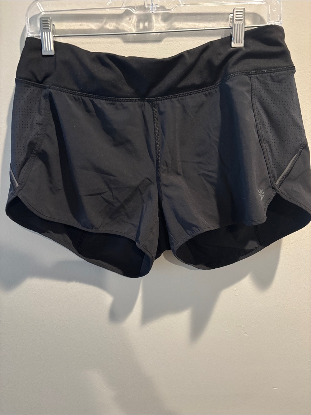 Athleta Black Run With It Shorts